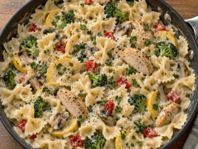 Chicken Alfredo Primavera